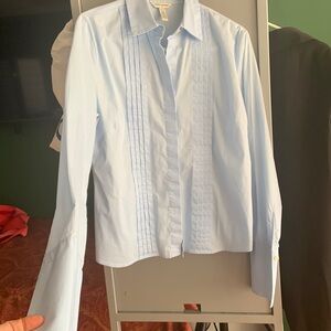 Banana Republic Boyfriend Fit Flannel Button Down Long Sleeve Shirt SIZE L